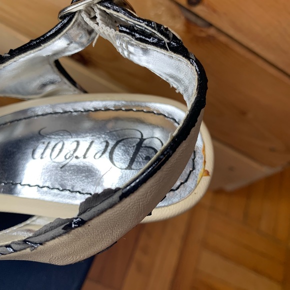 BEYONCÉ DEREON STUDDED CREAM HIGH HEELS - Picture 3 of 9